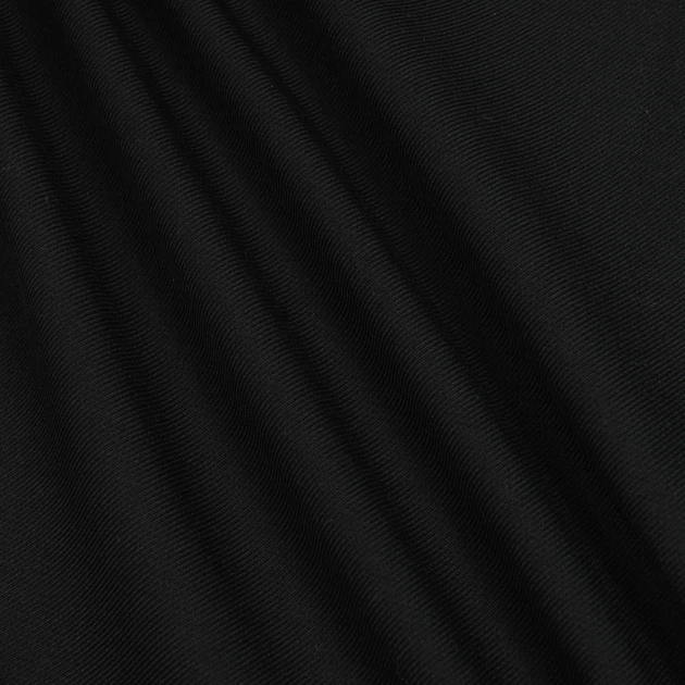 Ткань костюмная диагональ ARDENI черная (400г/м.кв145см пог.м) 189609 - изображение 2