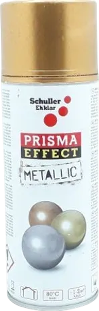 Lakier-spray Schuller Eh'Klar Prisma Effect Metal Pro Złoto-brązowy 400 ml (9002588910444) - obraz 1