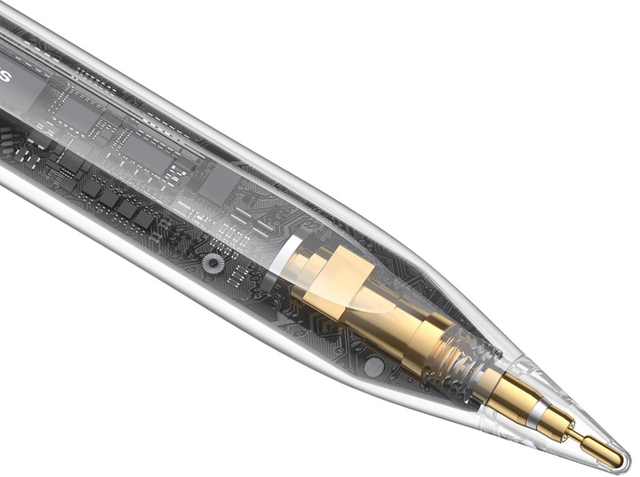 Aktywny rysik Baseus Smooth Writing 2 with LED Indicators White (6932172624590) - obraz 3