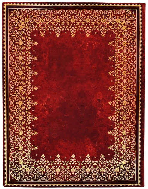 Записник Paperblanks Стара Шкіра – Фольговані візерунки 18х23 см 176 сторінок в лінію Flexi (9781439799192) - зображення 2