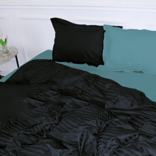 Підковдра MirSon 220х240 Satin Stripe 30-0021 + 30-0015 Edaliz від Rozetka на платформі USKIDKA Акція на Підковдра MirSon 220х240 Satin Stripe 30-0021 + 30-0015 Edaliz від Rozetka