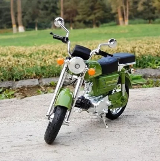 Модель мотоцикла, воспроизводит Honda JH-70 до мельчайших деталей, со световыми и звуковыми эффектами - Фото 7 Модель мотоцикла, воспроизводит Honda JH-70 до мельчайших деталей, со световыми и звуковыми эффектами - изображение 7