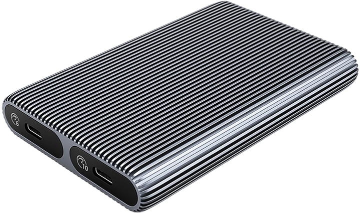 Obudowa dysku Orico AM2C3-2SN Dual-bay M.2 SATA+NVME USB-C (6942227137661) - obraz 1
