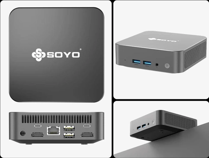Комп'ютер SOYO M4 PRO Intel Twin Lak N150 Windows 11 Pro / RAM 16