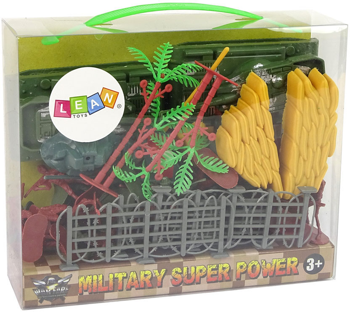 Набір фігурок Lean Toys Солдати і танки 4 см (5904665998809) - зображення 1