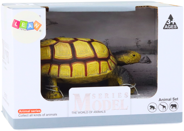 Колекційна фігурка Lean Toys World Animals Turtle D 5 см (5905991020578) - зображення 1