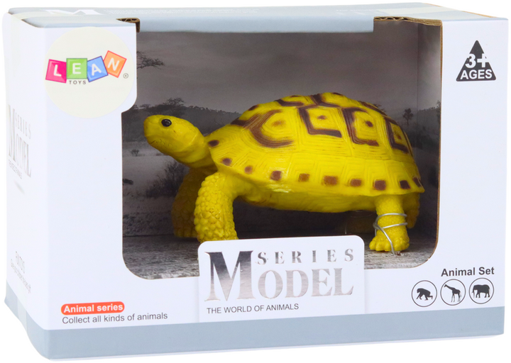 Figurka kolekcjonerska Lean Toys Zwierzęta Świata Żółw D 5 cm (5905991020615) - obraz 1