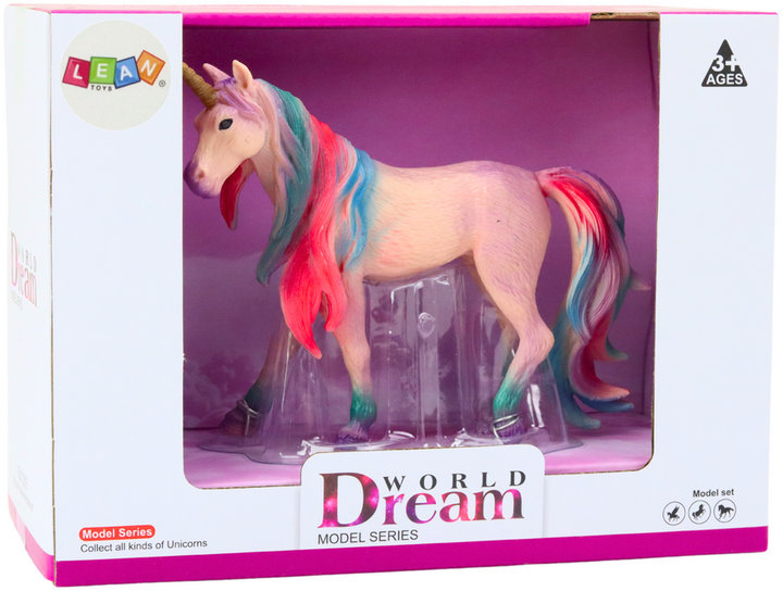 Figurka kolekcjonerska Lean Toys Jednorożec Fioletowy 11 cm (5905991020783) - obraz 1