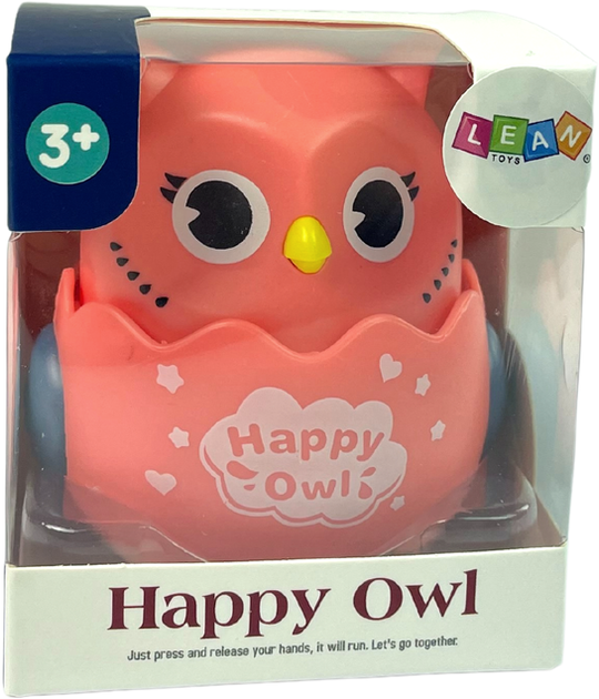 Інтерактивна іграшка Lean Toys Сова Сенсорна (5904665997888) - зображення 3