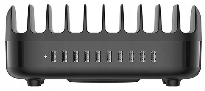 Stacja ładowania Orico Smart 10 x USB-A Black (DUK-10P-V1) - obraz 2