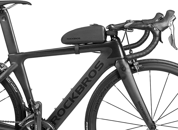 Велосумка RockBros AS-019 Bicycle Frame Bag Waterproof 1.5 l Black (5907769362132) - зображення 3