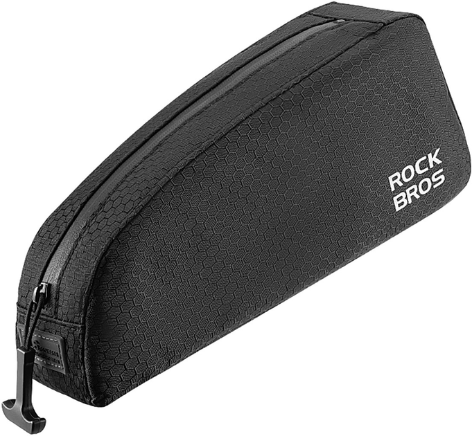 Torba rowerowa RockBros Top Tube Frame Bag 0.9l Black (3012011701) - obraz 3