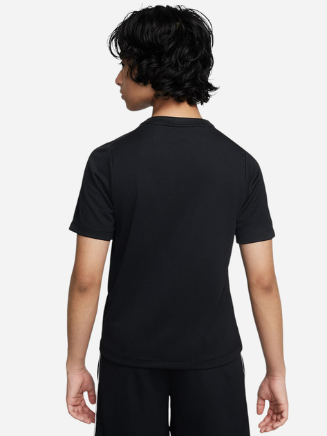 Дитяча футболка для хлопчика Nike B Nk Df Multi Ss Top Hbr HF8100-010 122-128 XS Чорна (197859932474) - зображення 2