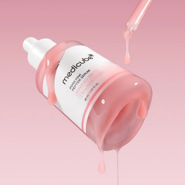 Сироватка для обличчя Medicube PDRN Pink з полінуклеотидами та пептидами 30 мл (8800256108053) - зображення 7