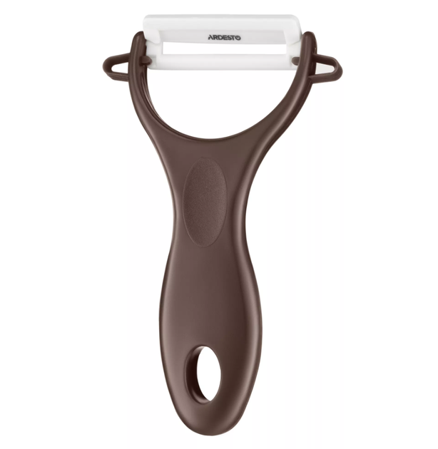 Овочечистка керамічна Ardesto Fresh AR2101BR - Фото 1 Овочечистка керамічна Ardesto Fresh AR2101BR - зображення 1