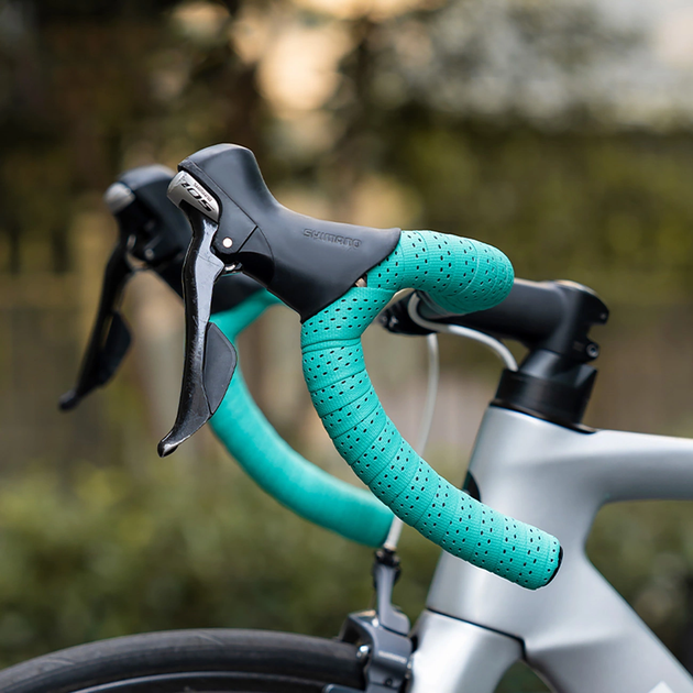 Обмотка керма RockBros Handlebar Tape Perforated Silicone Pink (71240004010) - зображення 6