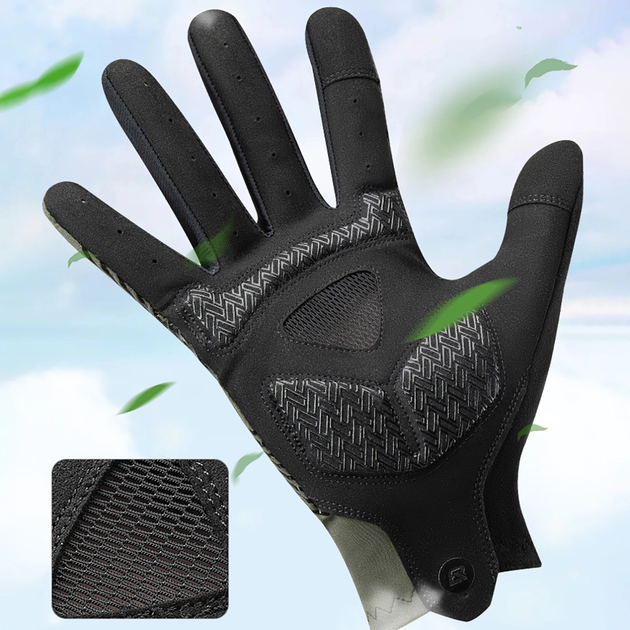 Велорукавички Rockbros S Green (5907769373794) - зображення 3