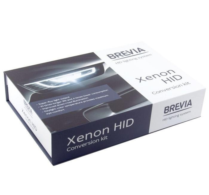Комплект ксенона Brevia Н8 6000К+ Super Slim Canbus STM00873 - изображение 2