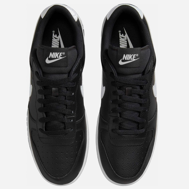 Чоловічі кеди низькі Nike Big Low 355152-016 44.5 (10.5US) Чорні з білим (91201781195) - зображення 5
