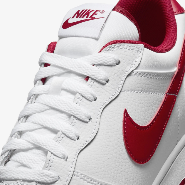 Чоловічі кеди низькі Nike Big Low 355152-150 40.5 (7.5US) Білі з червоним (659658341364) - зображення 6