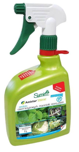 Фунгіцид Sumin Amistar 250 SC PRE RTU 1 л (5907102015534) - зображення 1