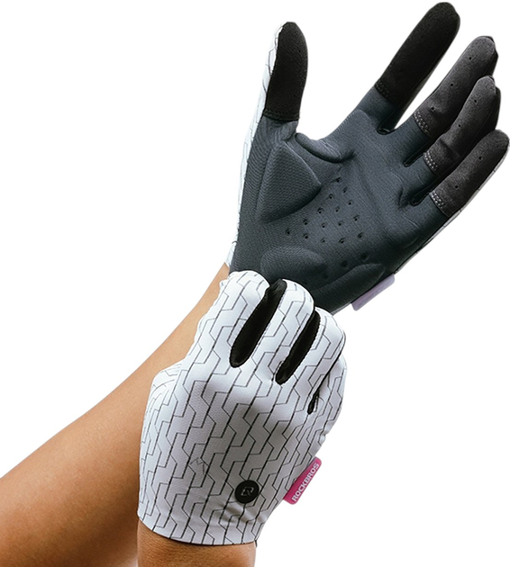 Спортивні рукавички Rockbros для весняно-літнього сезону S White/Black (5907769374005) - зображення 2