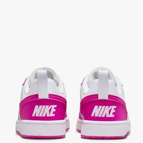 Sneakersy młodzieżowe dla dziewczynki Nike Court Borough Low Recraft (GS) DV5456-123 40 (7Y US) Biało-różowe (197859881338) - obraz 4