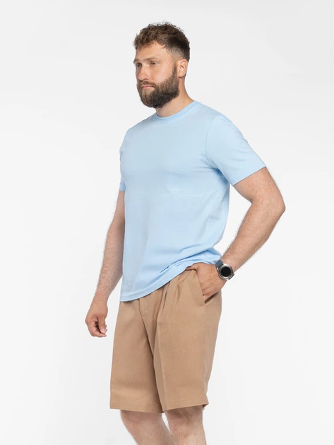Футболка чоловіча блакитна з бавовняго джерсі Arber T-SHIRT FF19 XXXL зріст 6 блакитний (M13.16.23.521) - Фото 3 Футболка чоловіча блакитна з бавовняго джерсі Arber T-SHIRT FF19 XXXL зріст 6 блакитний (M13.16.23.521) - изображение 3