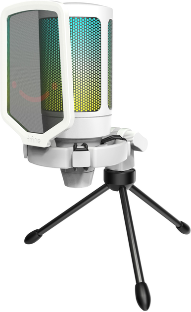 Mikrofon pojemnościowy Fifine A6VW AmpliGame RGB White (4820216972054) - obraz 4