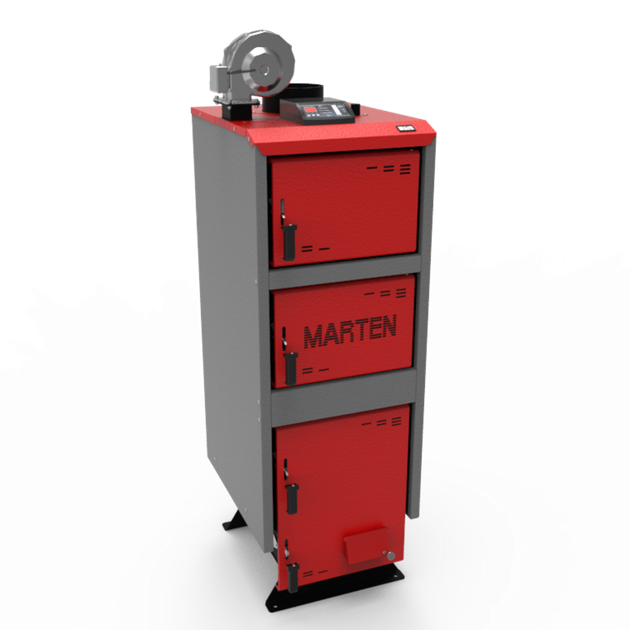 Котел твердопаливний тривалого горіння Marten Comfort MC-80 - зображення 2