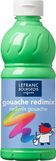 Farba LeFranc & Bourgeois Redimix fluorescencyjny zielony 500 ml (3013641880211) - obraz 1