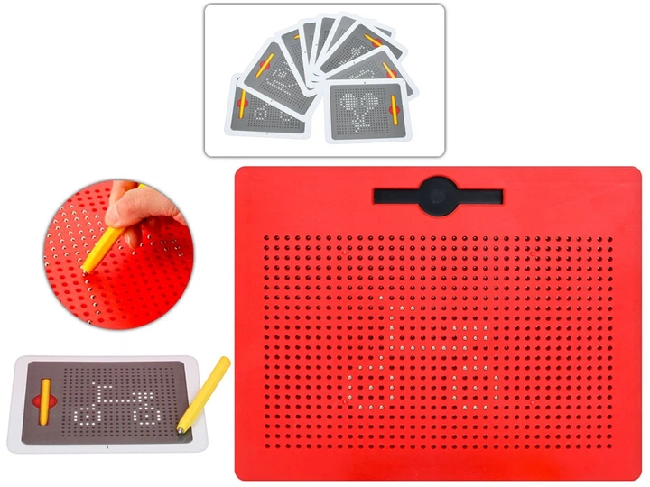 Игровая магнитная дощечка Magnetic Games, 10 карт с примерами. Red (120899) - Фото 2 Игровая магнитная дощечка Magnetic Games, 10 карт с примерами. Red (120899) - изображение 2