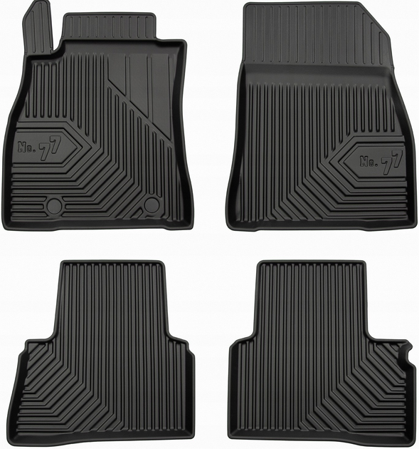 Комплект автомобільних килимків Frogum No.77 для Nissan Juke I 2010–2019 4 шт (5902643441293) - зображення 1