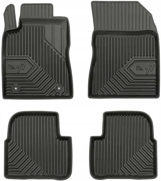 Dywaniki samochodowe Frogum No.77 do Citroën C3 III od 2016 4 szt (5902643441316) - obraz 1