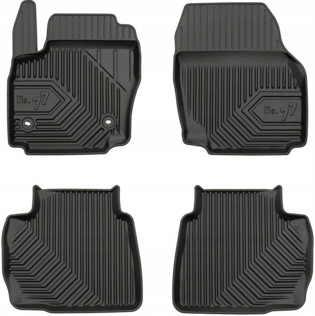 Комплект автомобільних килимків Frogum No.77 для Ford Mondeo IV 2007–2014 4 шт (5902643441033) - зображення 1
