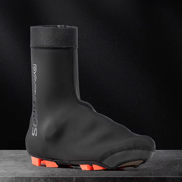 Ochraniacze na buty rowerowe Rockbros L 43-44(EU) Black (LF1104-L) - obraz 4