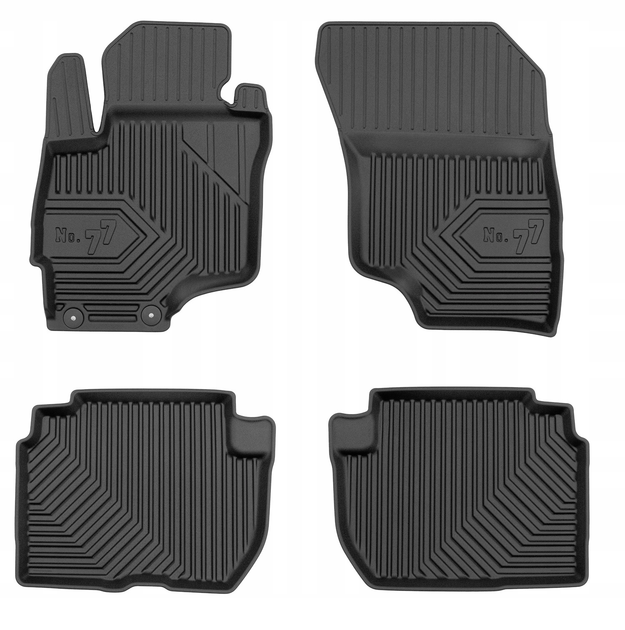 Комплект автомобільних килимків Frogum No.77 для Mitsubishi Outlander III 2012–2022 4 шт (5902643442719) - зображення 1