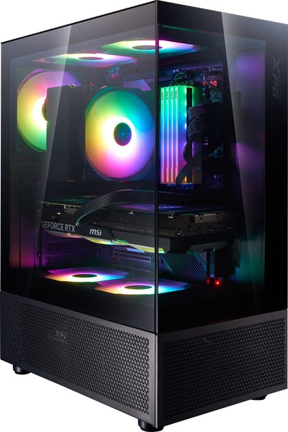 Obudowa ADATA XPG INVADER X MINI Black (INVADERXMINIMT-BKCWW) - obraz 3