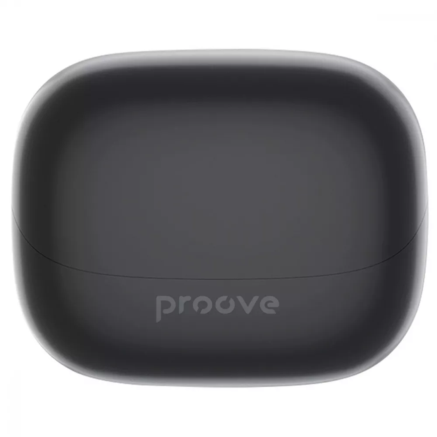 Бездротові навушники Proove Digital Pro TWS Чорні Bluetooth 5.4 з активним шумозаглушенням ANC, сенсорним керуванням та зарядним кейсом з дисплеєм - Фото 4 Бездротові навушники Proove Digital Pro TWS Чорні Bluetooth 5.4 з активним шумозаглушенням ANC, сенсорним керуванням та зарядним кейсом з дисплеєм - зображення 4