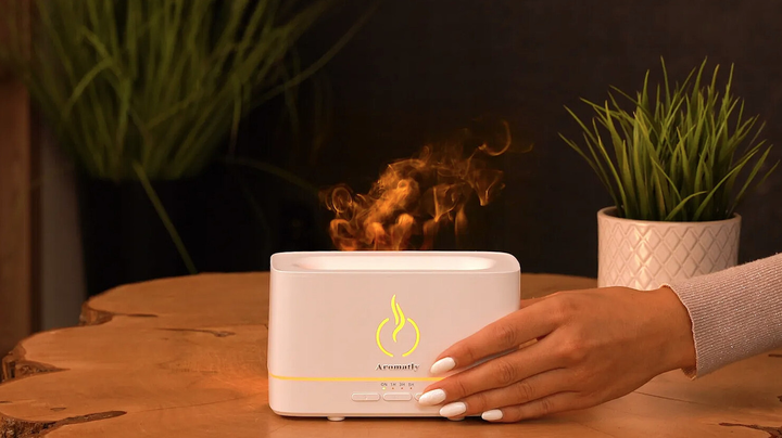 Зволожувач повітря Aromatly Flame 2 Білий - зображення 2