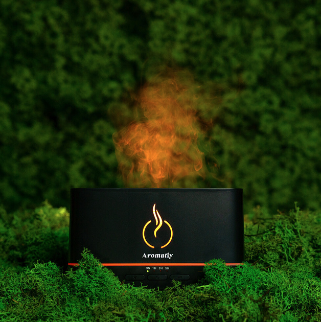 Зволожувач повітря Aromatly Flame 2 Чорний - зображення 2