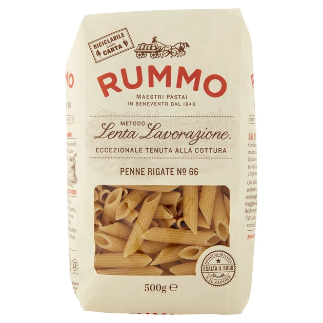 Паста Пенне Рігате №66 Rummo 500 г (18770427) - Фото 1 Паста Пенне Рігате №66 Rummo 500 г (18770427) - изображение 1