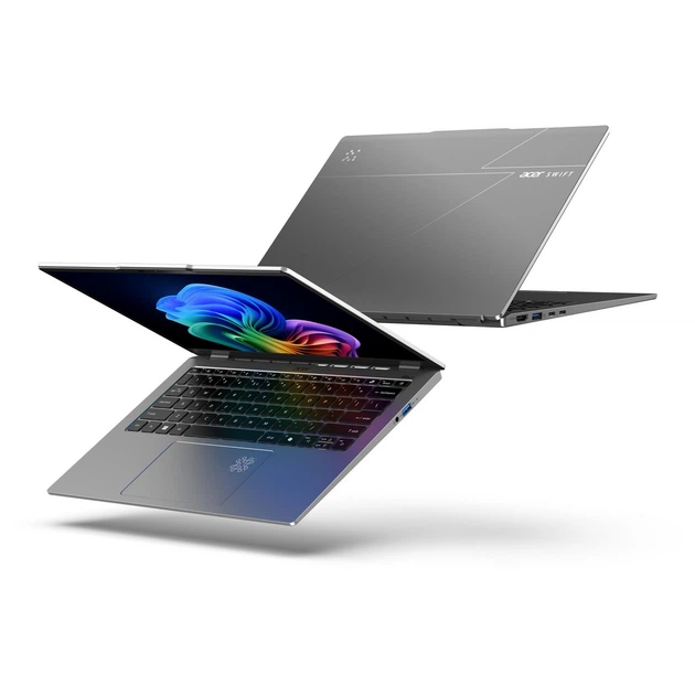 Ноутбук Acer Swift Go 14 SFG14-64 14" WUXGA OLED, AMD R7-350, 32GB, F1TB, UMA, Win11, сріблястий - зображення 13