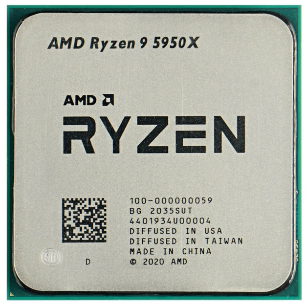 AMD Ryzen 9 5950X　BOX Процессор AMD Ryzen 9 5950X BOX (100-100000059WOF) ᐉ купить