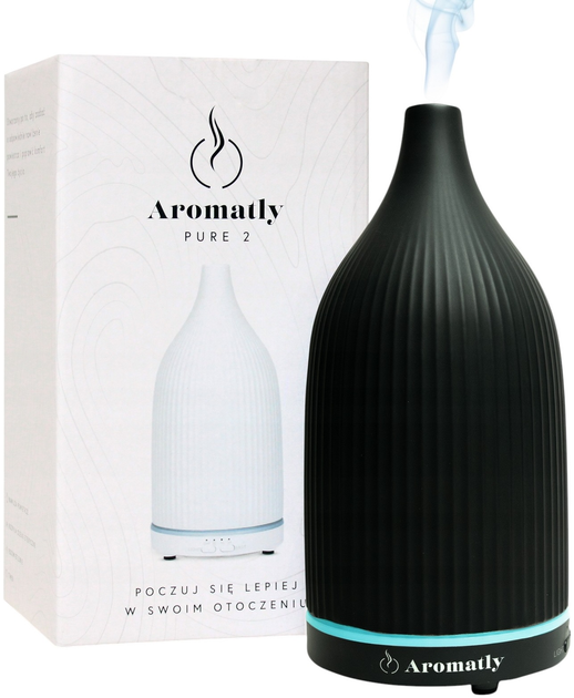 Зволожувач повітря Aromatly Pure 2 Чорний - зображення 1