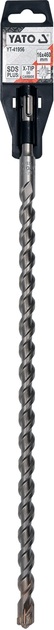 Wiertło do żelbetu Yato sds plus premium x tip 16 x 460 mm YT-41956 (5906083037146) - obraz 3