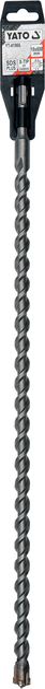 Wiertło do żelbetu Yato sds plus premium x tip 18 x 600 mm YT-41966 (5906083037245) - obraz 1
