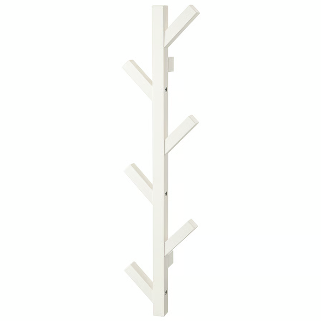 Вешалка TJUSIG IKEA 602.917.08 белый - Фото 1 Вешалка TJUSIG IKEA 602.917.08 белый - изображение 1