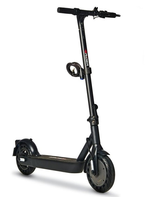 Hulajnoga elektryczna Rider 10 Czarna (5905923645114) - obraz 8