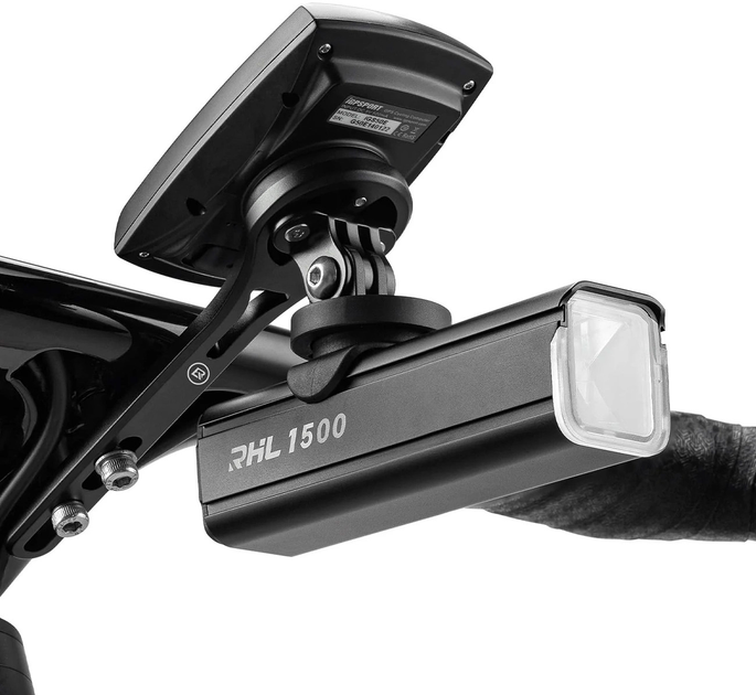 Кріплення на велосипед Rockbros Bike Mount для Garmin / GoPro Black (5907769367076) - зображення 2